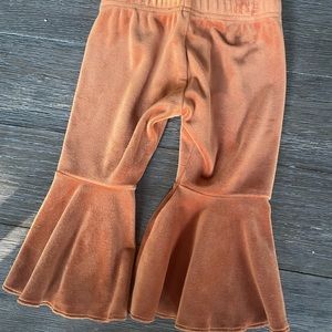 Baileys blossoms velvet flare pant